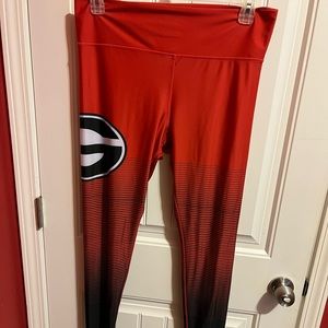 Ga Bulldog leggings Extra Large